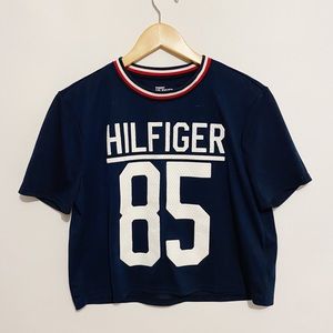 Tommy Hilfiger jersey crop top
